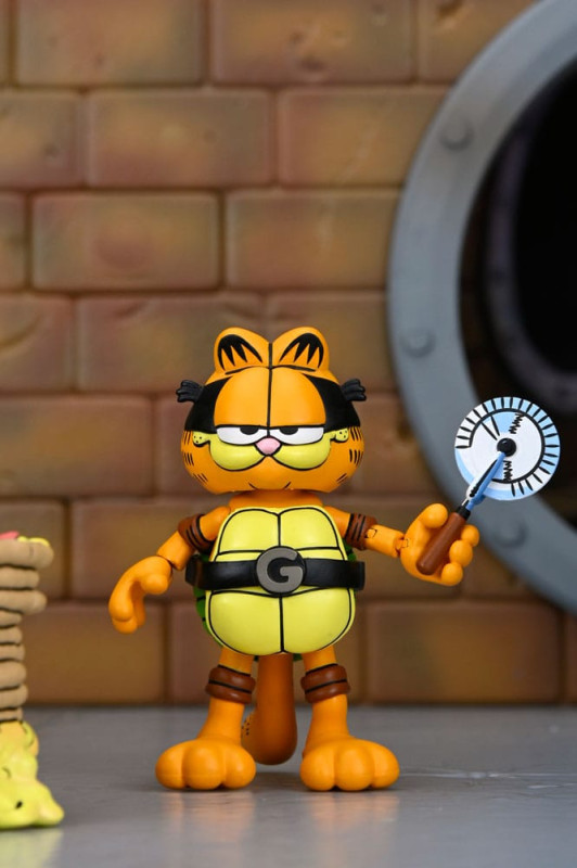 Teenage Mutant Ninja Turtles (Archie Comics) x Garfield Action Figure 2-Pack Ultimate Garfello & Odi 9