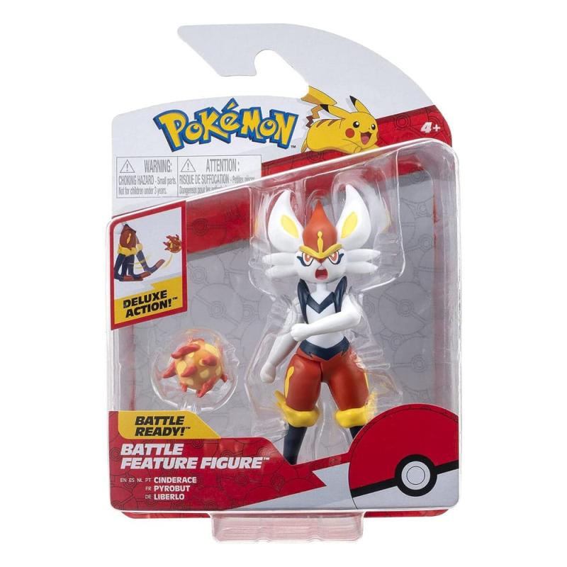 Pokémon Battle Feature Figure Cinderace 10 cm 4