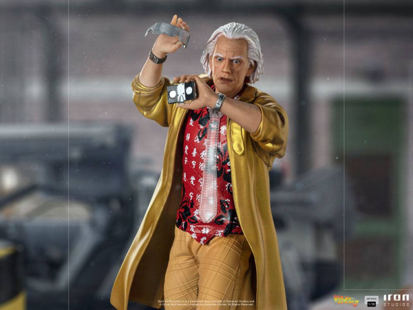 Back to the Future II Art Scale Statue 1/10 Doc Brown 25 cm 11
