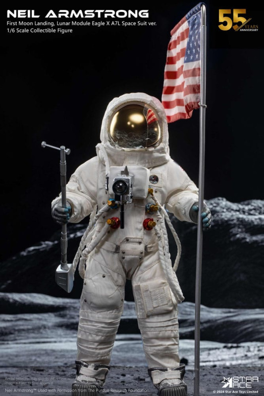 Neil Armstrong Action Figure 1/6 Neil Armstrong Deluxe Version 30 cm 3