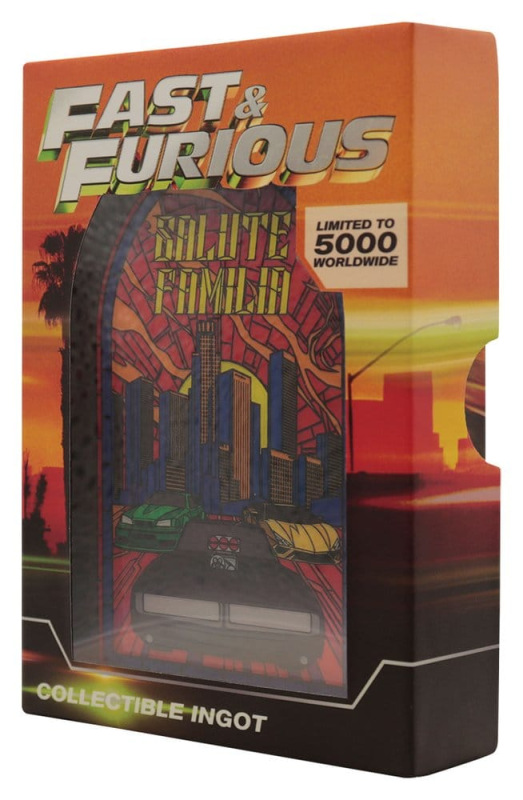 Fast & Furious Ingot Stained Glass Style Metal 2