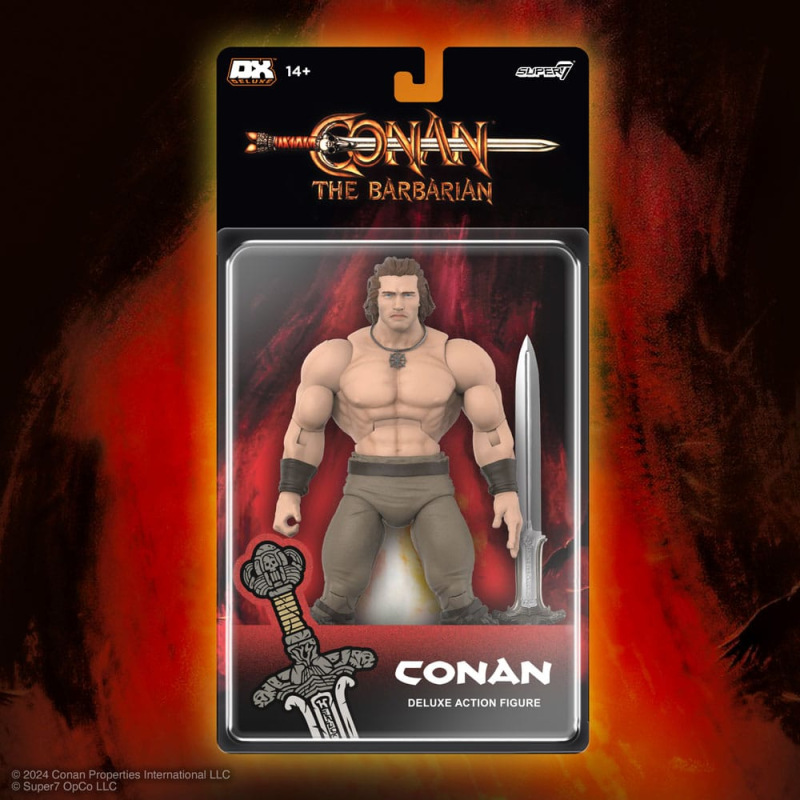 Conan the Barbarian 1982 Deluxe Action Figure Conan Iconic Pose 18 cm 3
