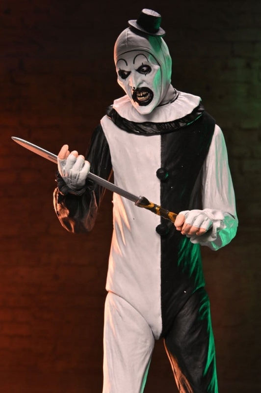 Terrifier 2 2-Pack Action Figures Ultimate Art the Clown & Little Pale Girl 18 cm 10