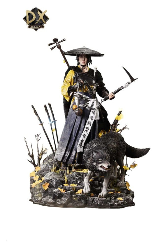 Ghost of Yotei Real Elite Masterline Statue 1/4 Atsu Deluxe Version 59 cm