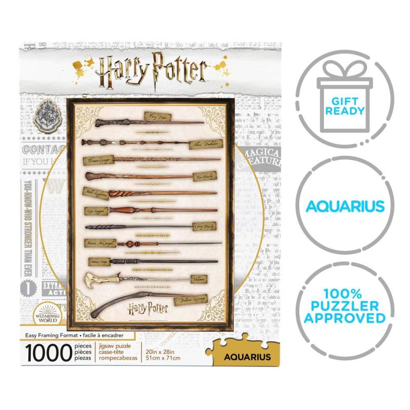 Harry Potter Jigsaw Puzzle Wands (1000 pieces)