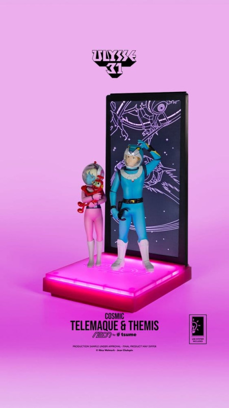 Ulysse 31 Neon Figure 1/9 Telemachus & Themis Cosmic Version 20 cm 4