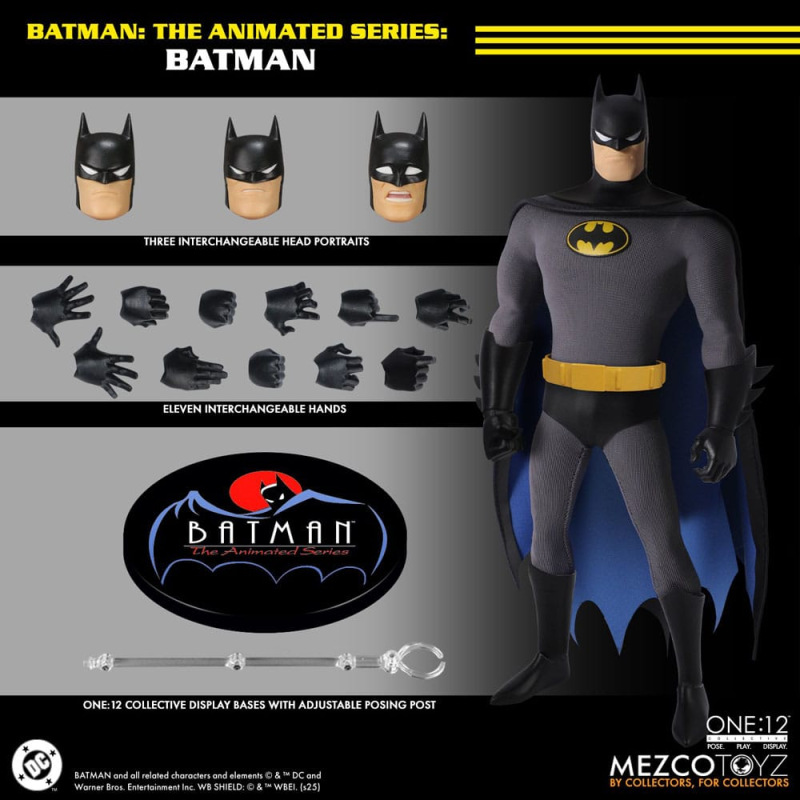 Batman: The Animated Series Action Figure 1/12 Batman 17 cm 2