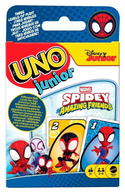 Spidey & His Amazing Friends UNO Junior Card Game