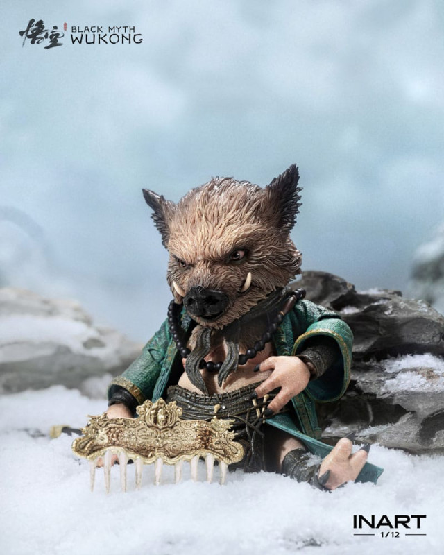 Black Myth: Wukong Action Figure 1/12 Zhu Bajie 15 cm 6