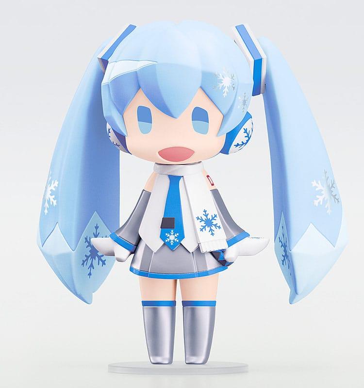 Character Vocal Series 01: Hatsune Miku HELLO! GOOD SMILE Action Figure Snow Miku 10 cm 3