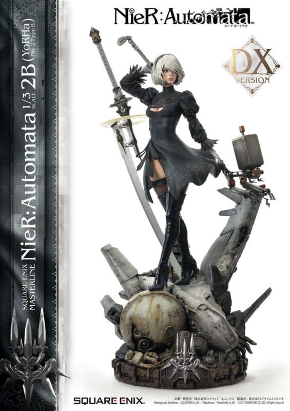 NieR Automata Statue 1/3 2B (YorHa No. 2 Type B) Deluxe Version 95 cm