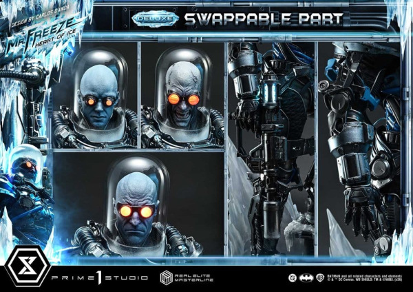 DC Comics Real Elite Masterline Series Statue 1/3 Batman (Comics) Mr. Freeze Heart of Ice (Design by 8