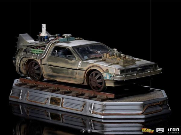 Back to the Future III Art Scale Statue 1/10 DeLorean 57 cm