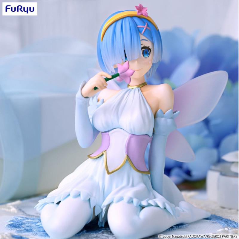 Re:Zero Starting Life in Another World Noodle Stopper PVC Statue Rem Flower Fairy 9 cm 5