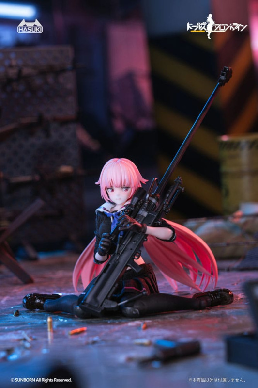Girls´ Frontline Pocket Art Action Action Figure 1/12 PA011 NTW-20 16 cm 2