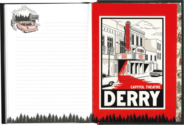 It: Welcome to Derry Light Up Notebook & Metal Keychain Gift Set 21 cm 2