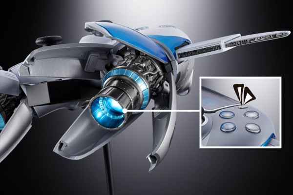 Astro Bot Chogokin Action Figure Astro Bot & Dual Speeder 3