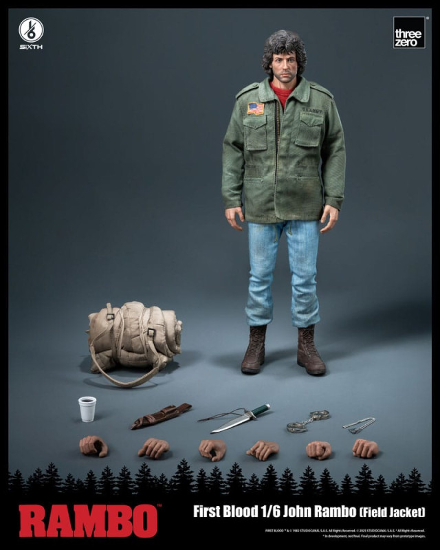 Rambo: First Blood Action Figure 1/6 John Rambo (Field Jacket) 31 cm 1
