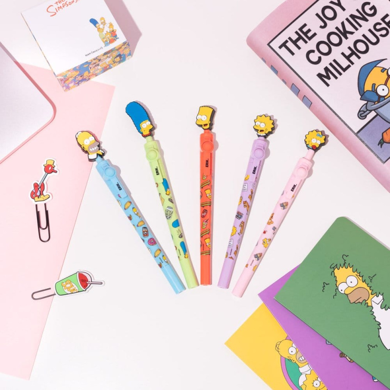 The Simpsons Pen with rotating Topper Display (25) 3