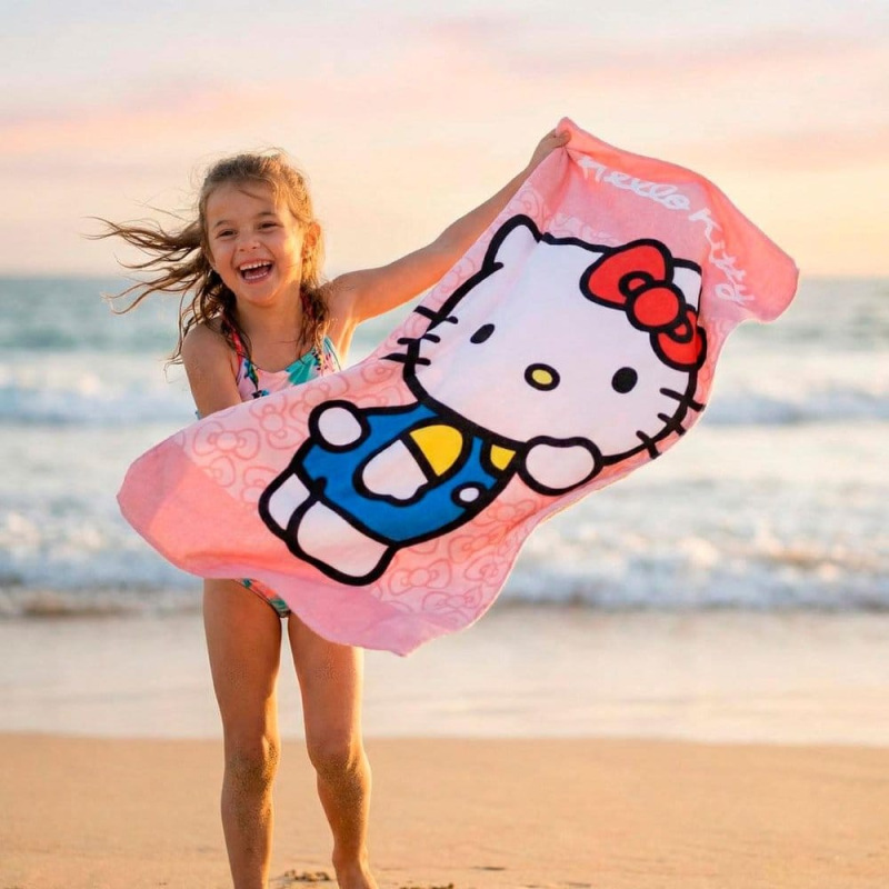 Sanrio Towel Hello Kitty A 70 x 140 cm 5