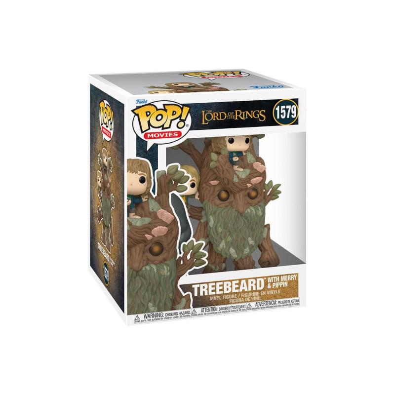 The Lord of the Rings Super Sized POP! Animation Vinyl Figure Treebeard w/Mary & Pip 15 cm 1