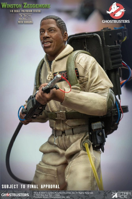Ghostbusters Statue 1/8 Winston Zeddemore 22 cm 3