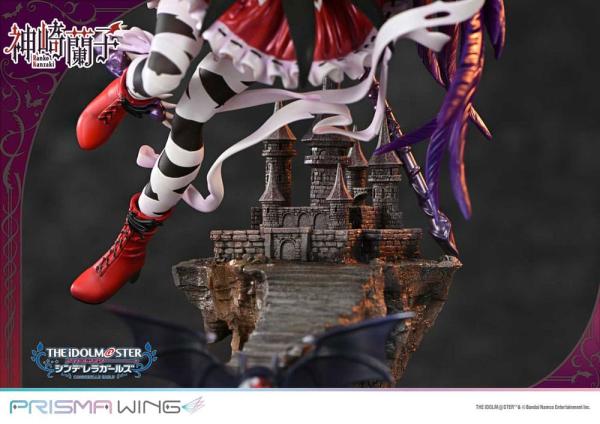 Idolmaster Cinderella Girls Prisma Wing PVC Statue 1/7 Kakuseimaou Ranko Kanzaki 32 cm 11