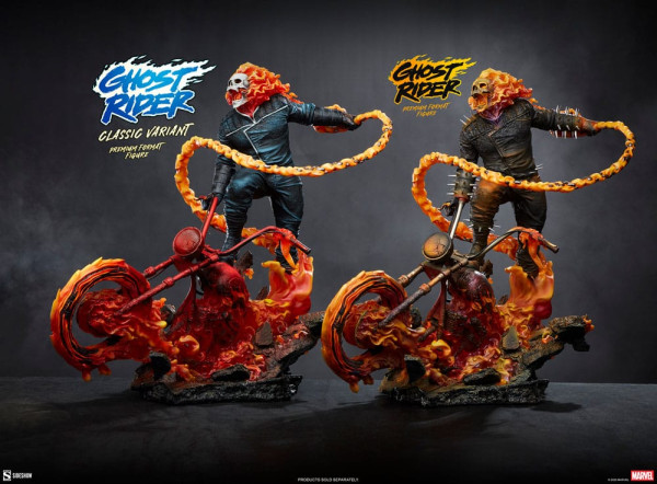 Marvel Premium Format Statue Ghost Rider (Classic Variant) 53 cm 5