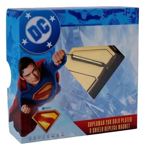 Superman Gold Shield Replica Magnet 1