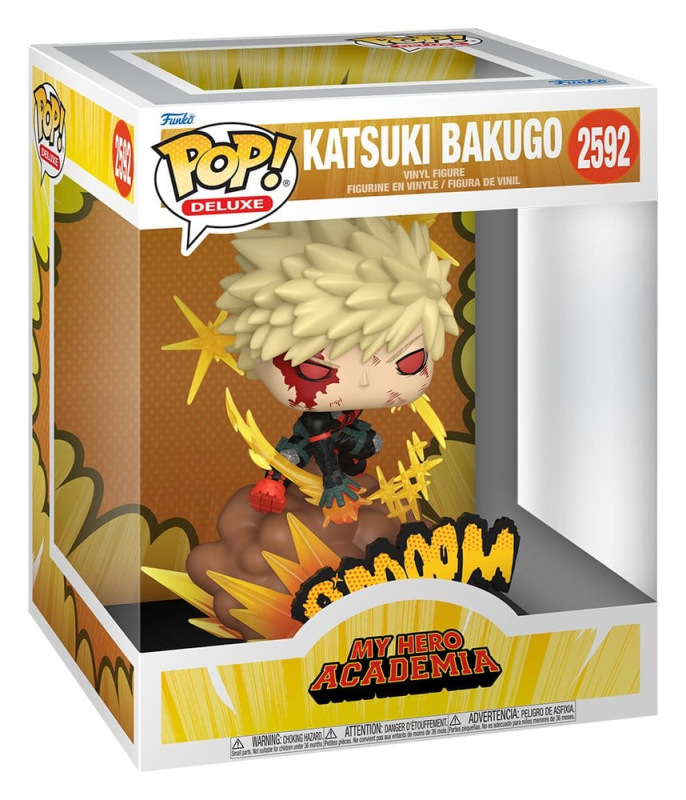 My Heo Academia POP! Deluxe Vinyl Figure Bakugo w/CH(GW) 9 cm 2