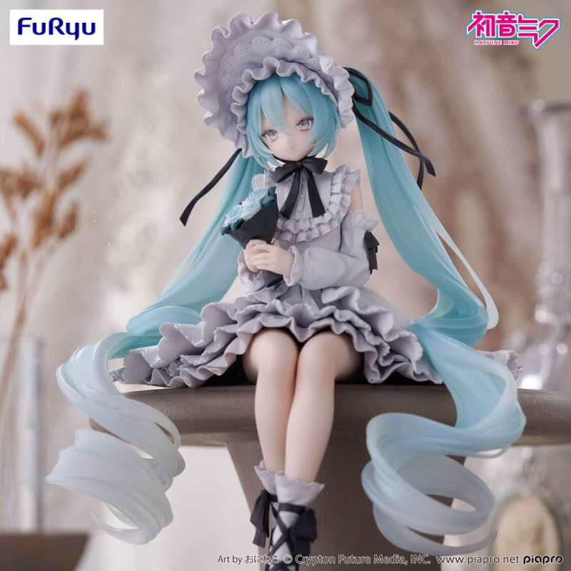 Hatsune Miku Noodle Stopper PVC Statue Vintage Doll Style 15 cm 4