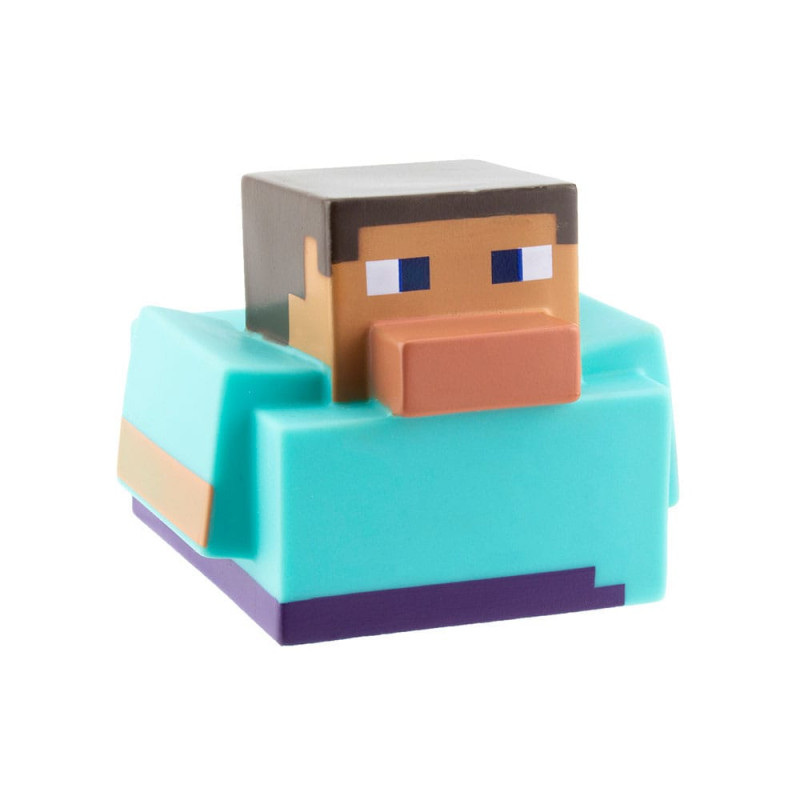 Minecraft Bath Duck Steve 6 cm 3