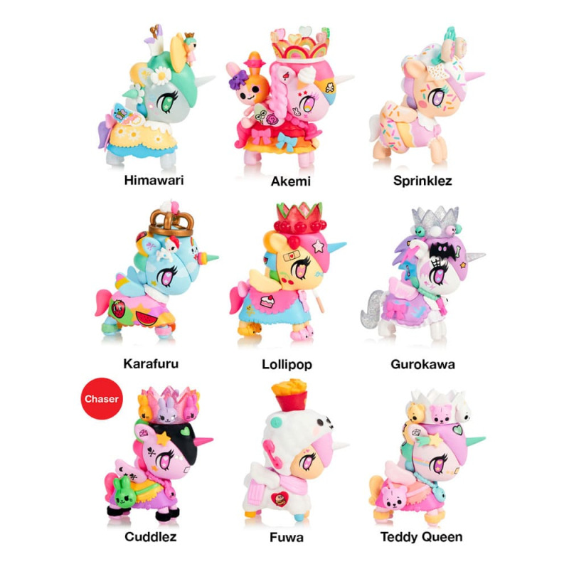 Unicorno Blind Box Figures Assortment Harajuku Princess 7 cm (8)