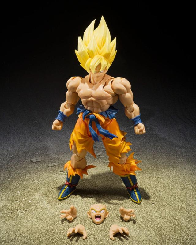 Dragon Ball S.H. Figuarts Action Figure Super Saiyan Son Goku Legendary Super Saiyan (Best Selection 4