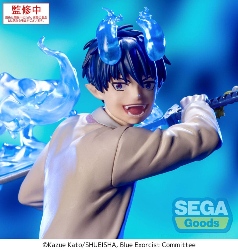 Blue Exorcist Shimane Illuminati Saga Xross Link PVC Statue Rin Okumura 18 cm 4