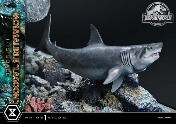 Jurassic World Legacy Museum Collection Statue 1/15 Mosasaurus "Lagoon" Bonus Version 57 cm 12