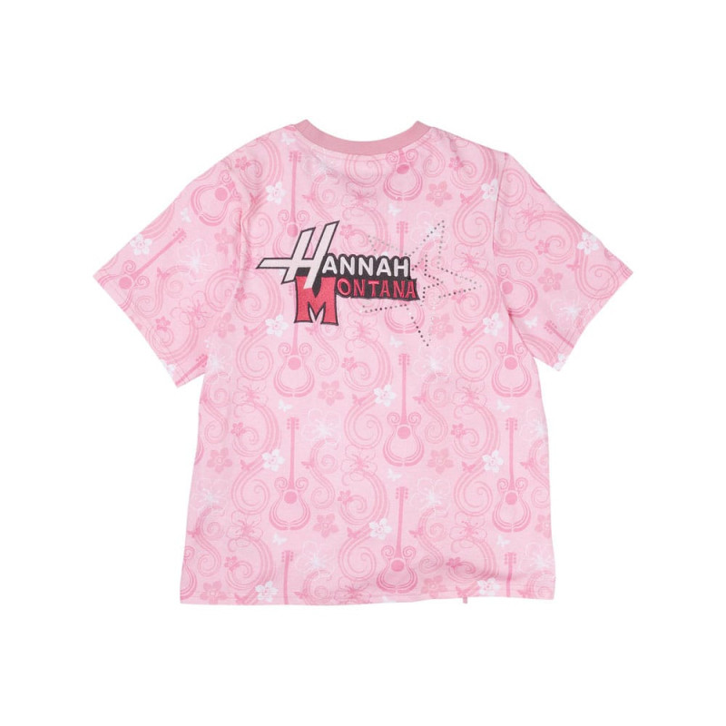 Disney by Loungefly Tee T-Shirt Unisex Hannah Montana Shirred Hem Size XXL 1