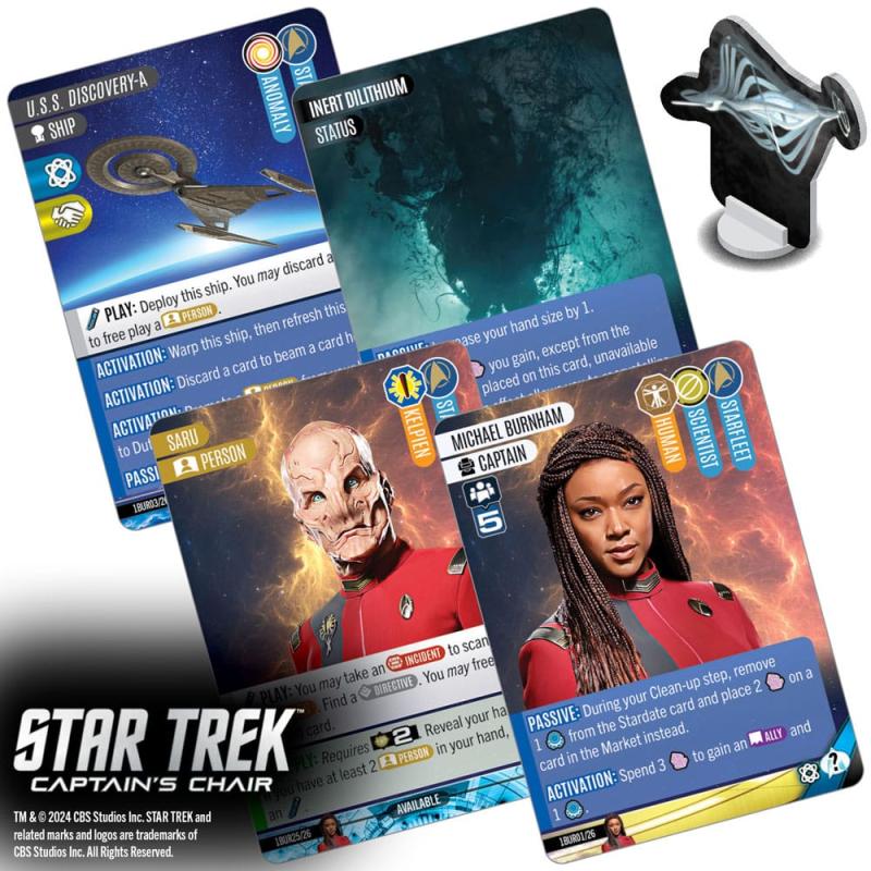 Star Trek: Captain's Chair Card Game *English Version* 8