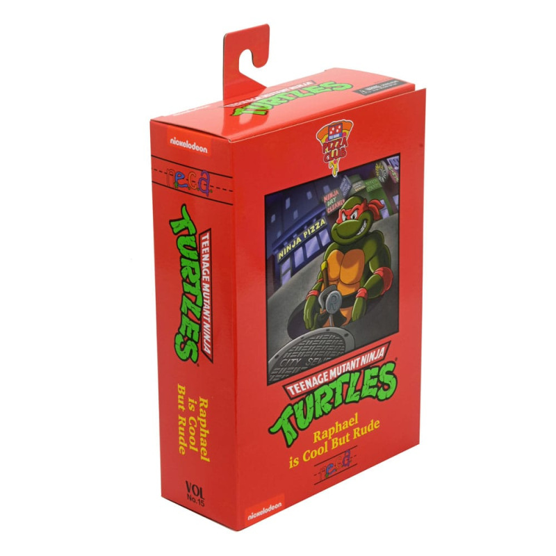 Teenage Mutant Ninja Turtles (1987 Cartoon) Action Figure Ultimate Raphael (VHS) 18 cm 5
