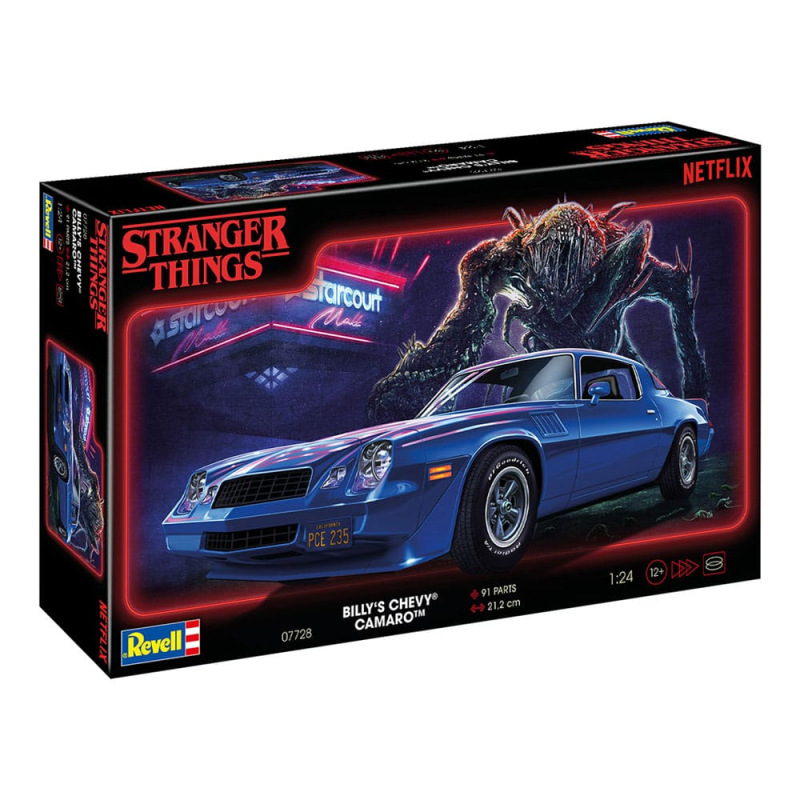 Stranger Things Model Kit 1/25 Chevy Camaro Z/28 19 cm 1