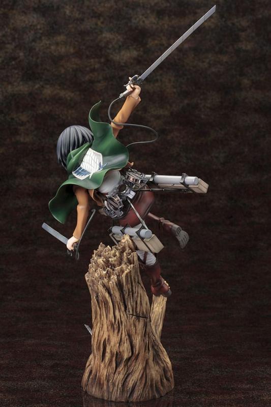 Attack on Titan ARTFXJ Statue 1/8 Mikasa Ackerman Renewal Package Ver. 35 cm