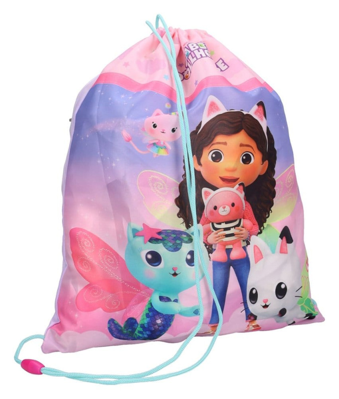 Gabby's Dollhouse Gym Bag Magical Pur 1