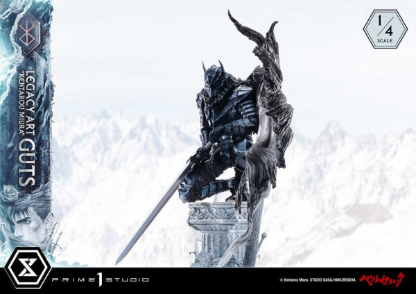 Berserk Legacy Art "Kentarou Miura" Statue 1/4 Guts 74 cm 14