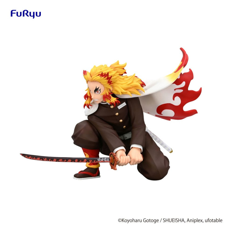 Demon Slayer: Kimetsu no Yaiba Noodle Stopper PVC Statue Rengoku Kyojuro Battle Ver. 10 cm 9