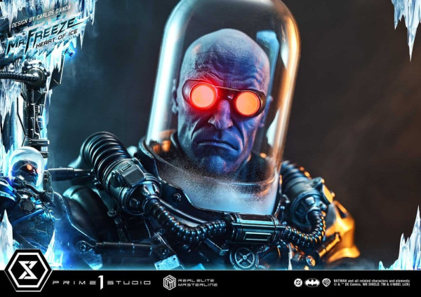 DC Comics Real Elite Masterline Series Statue 1/3 Batman (Comics) Mr. Freeze Heart of Ice (Design by 5