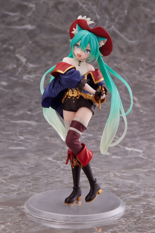 Hatsune Miku PVC Statue Hatsune Miku Wonderland Puss in Boots 18 cm 2