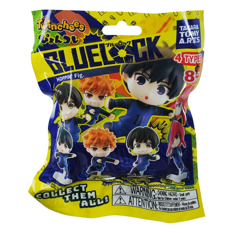 Blue Lock Twinchees Mini Figures Hoppin' 5 cm Display (24) 1