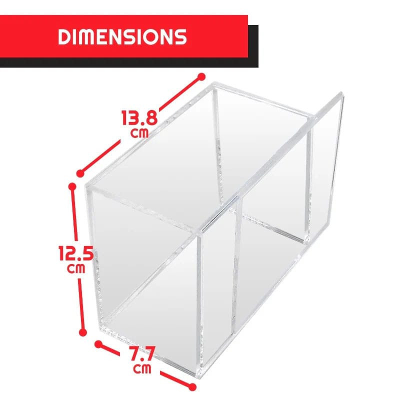 Evoretro Acrylic Display Case for Booster Boxes / Elite Trainer Boxes Ver. 1 with Sliding Lid 3