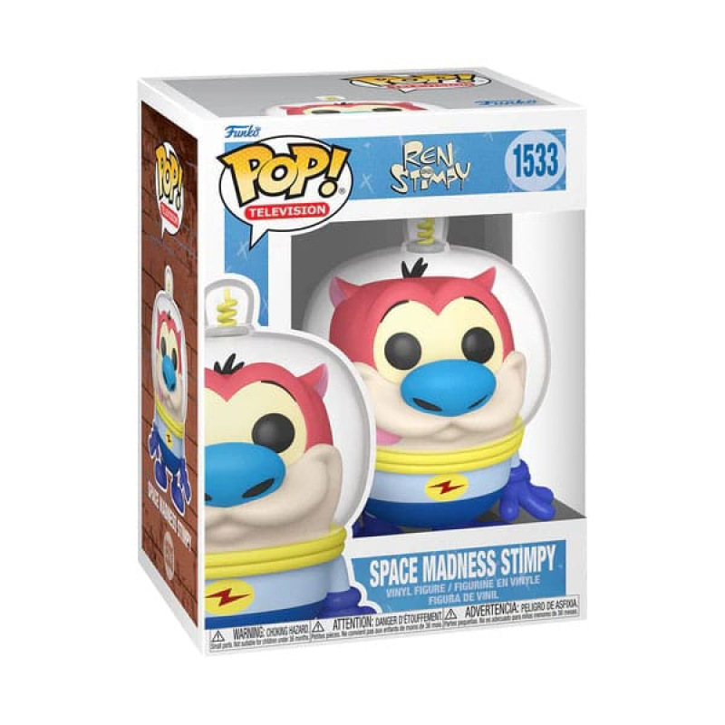 Nick Rewind POP! TV Vinyl Figure Stimpy(Space Suit) 9 cm 1