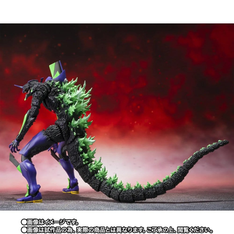 Evangelion S.H.MonsterArts Action Figure Test Type-01 "G" Awakening Form 15 cm 1